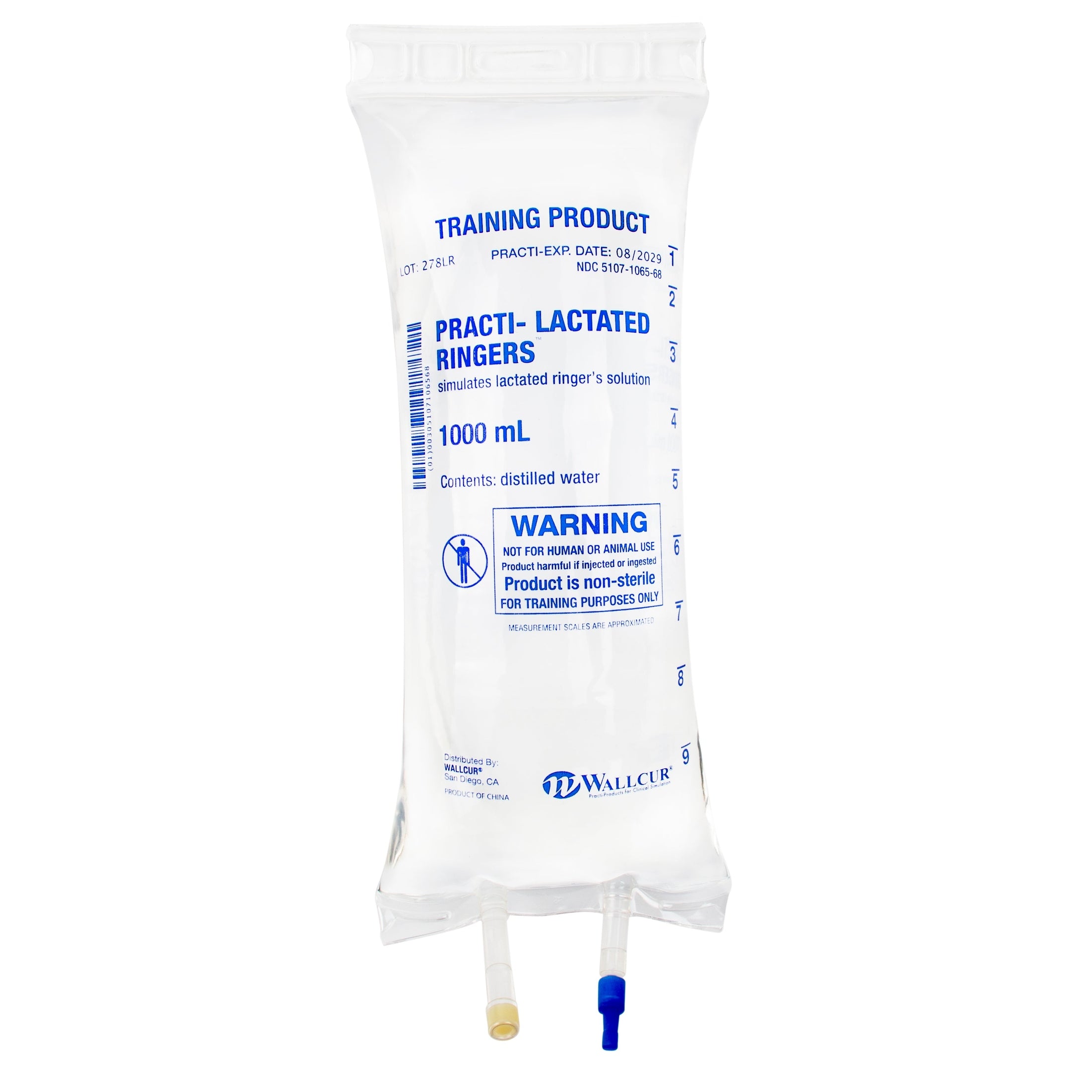 Wallcur-Practi-Lactated Ringers IV Bag-MedTech-1